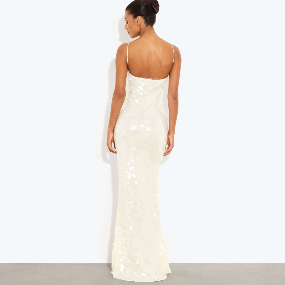 Rat & Boa One Shoulder White Dress - Picture 3 of 5